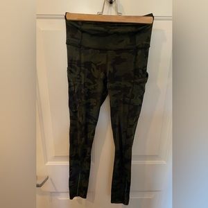 Lululemon fast and free tight camo
